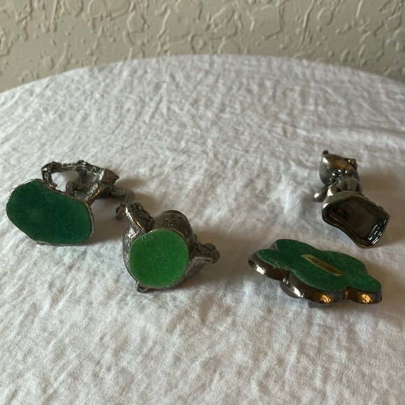 Pewter Figurines- Monkey (2002), Bear (2003), Ladybug (2004), Cat (2005) Vintage - Picture 15 of 16